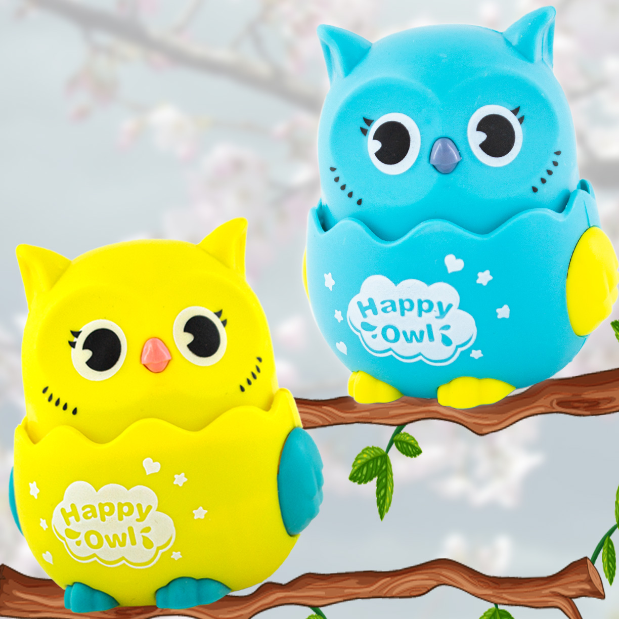 Игрушка TIPTOPOLIS Инерционные Совушки 2 шт - фото 1
