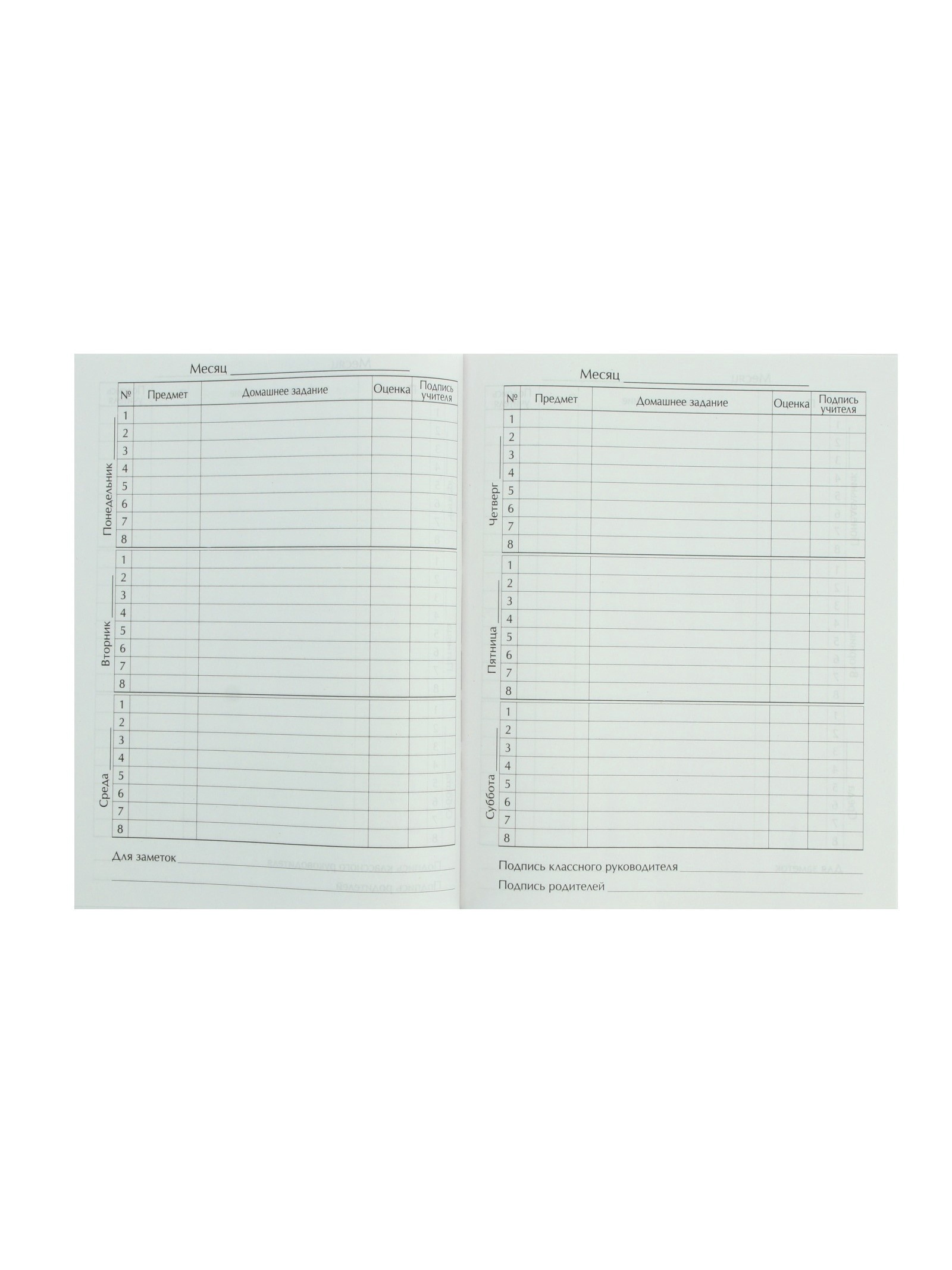 Дневник Calligrata Белый - фото 9