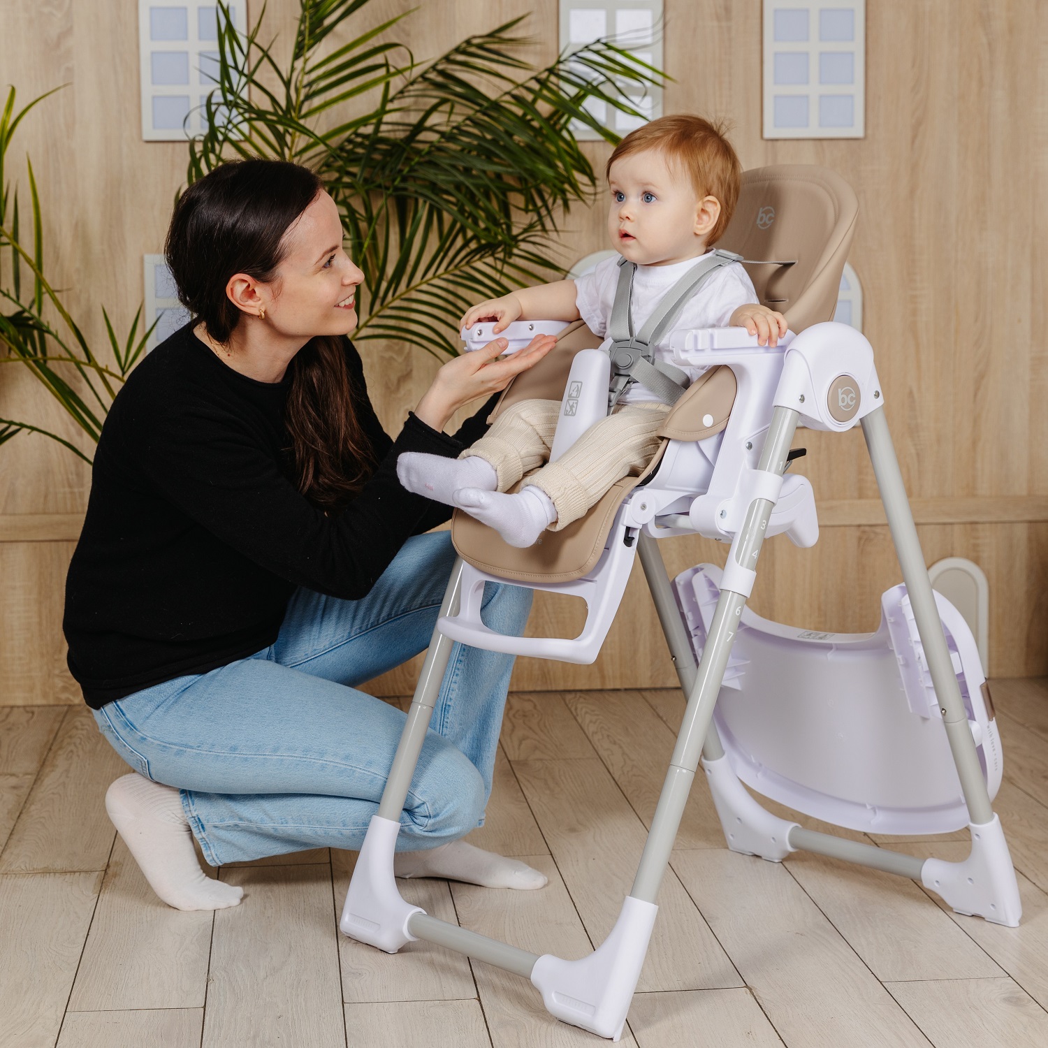 Стульчик для кормления BabyCare Peanut классический - фото 14