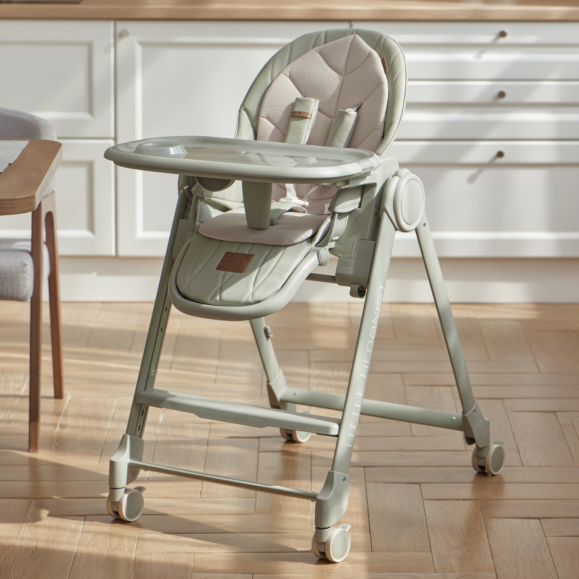 Стульчик для кормления Happy Baby Berny Lux трансформер - фото 18