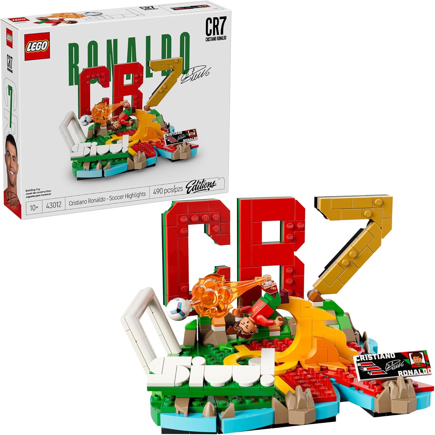 Конструктор LEGO Editions Роналду-лучшие моменты 490 дет. - фото 1