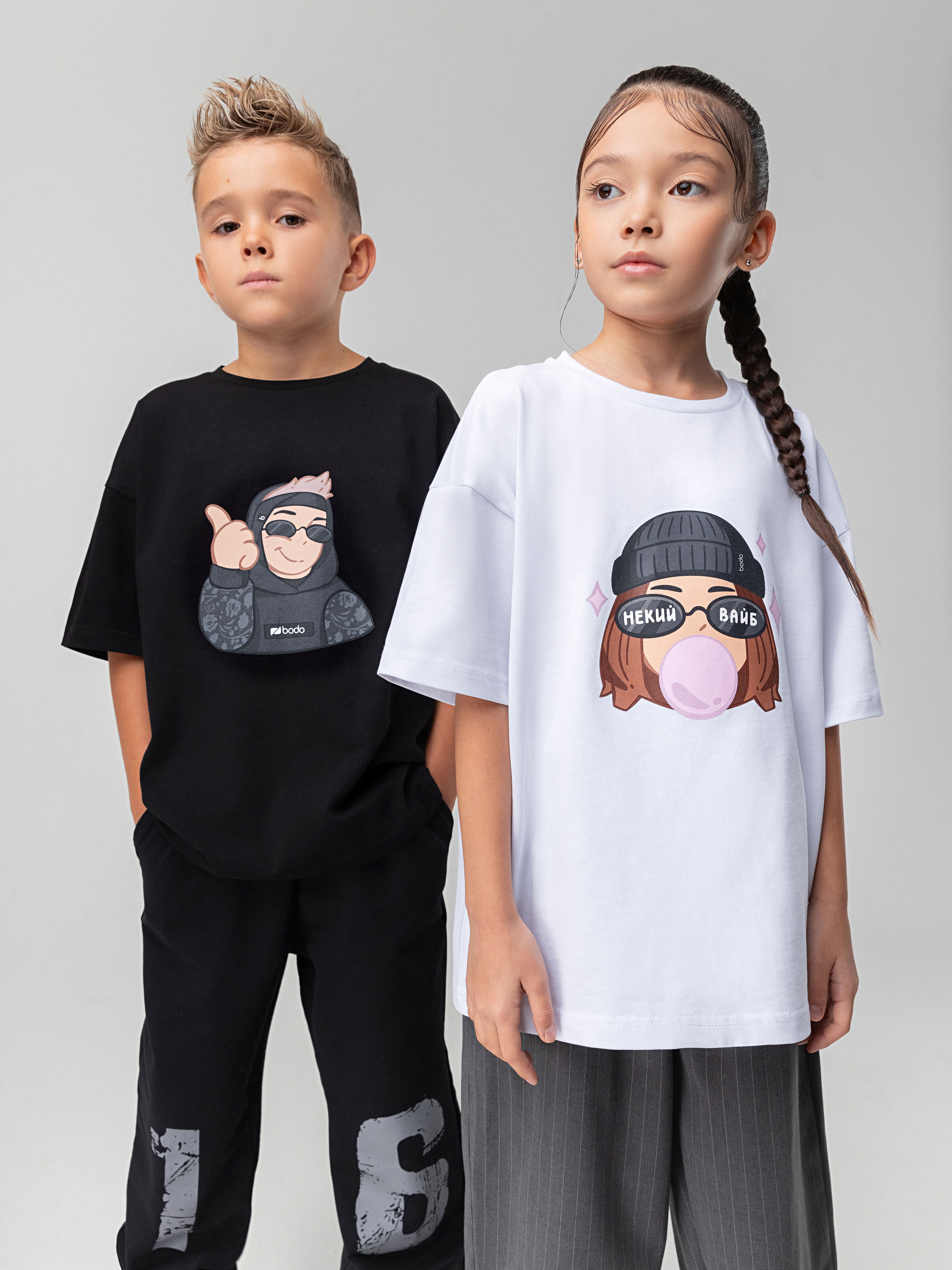 Футболка Bodo 4-460MU_черный (графит) - фото 2