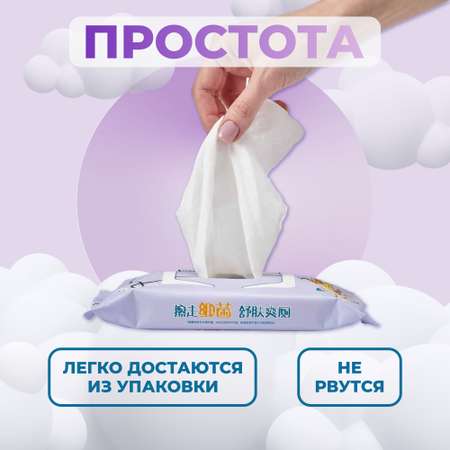 Влажная туалетная бумага DAFI 2 упак. 40 шт.