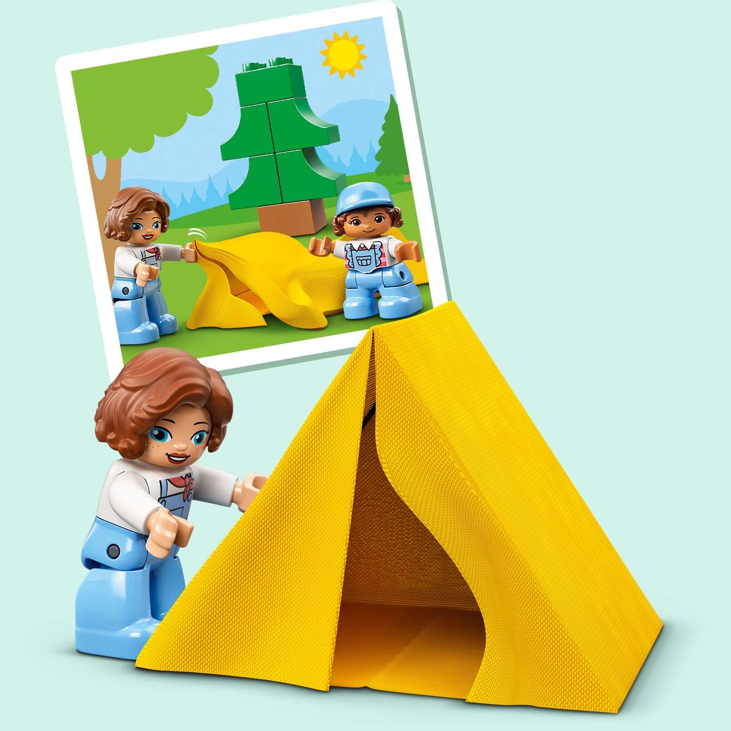 Конструктор LEGO DUPLO Приключение на микроавтобусе - фото 9