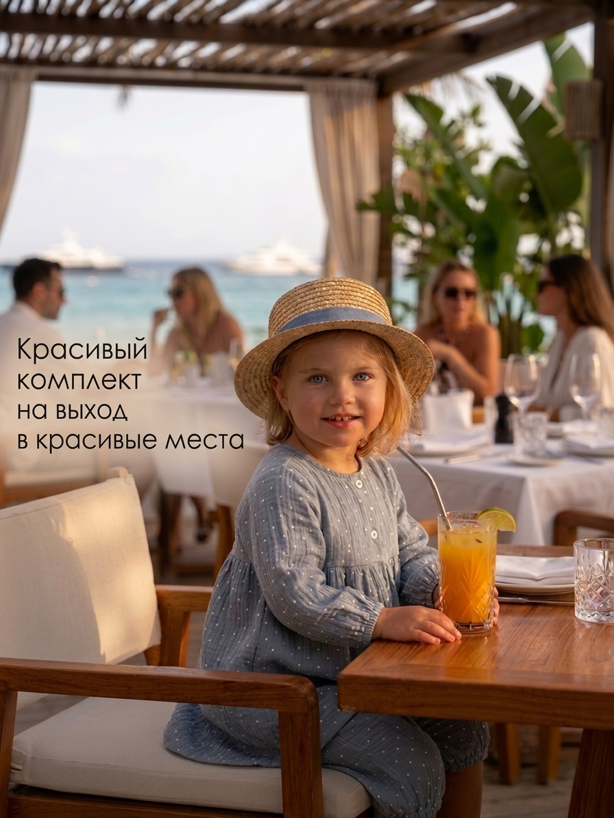 Платье и шортики СОННЫЙ ГНОМИК К4030/50 - фото 6