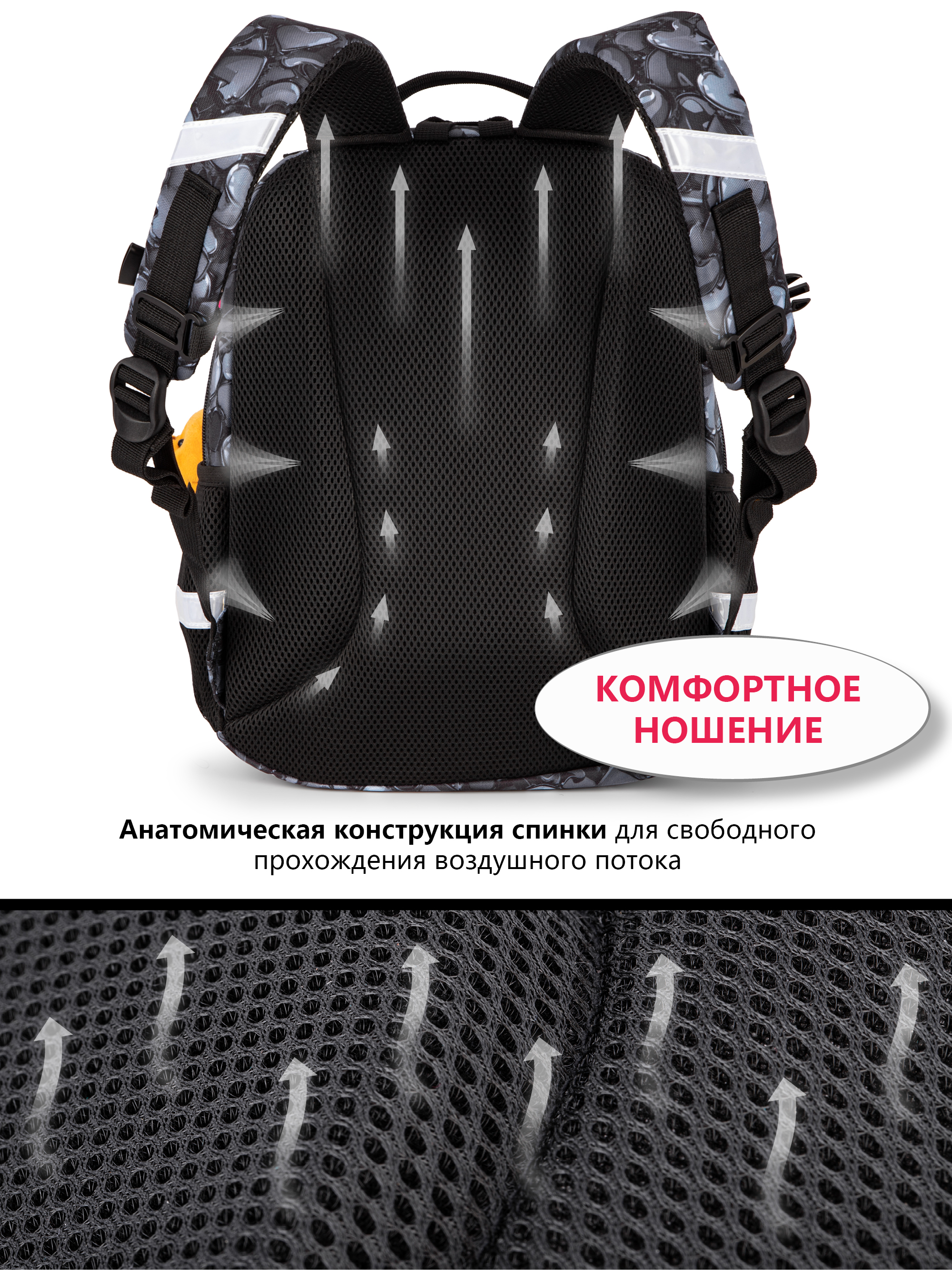 Рюкзак School Standard первокласснику набор 4 в 1 - фото 12