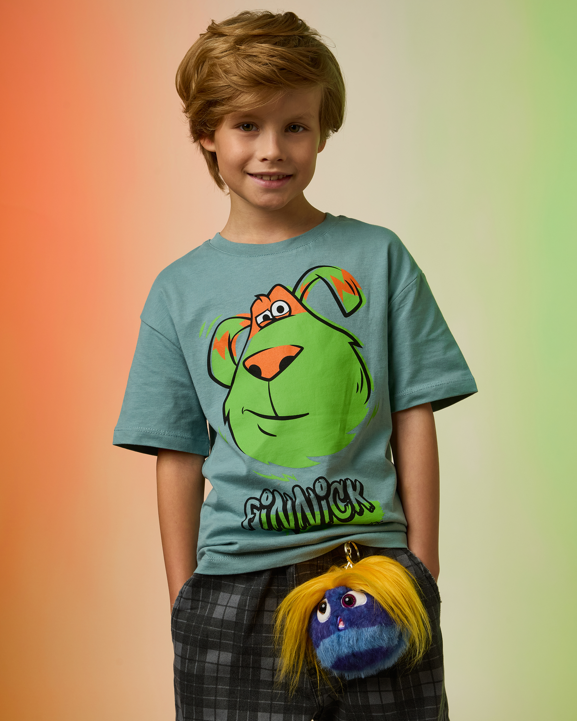 Брелок ФИННИК Домовенок с челкой - фото 5