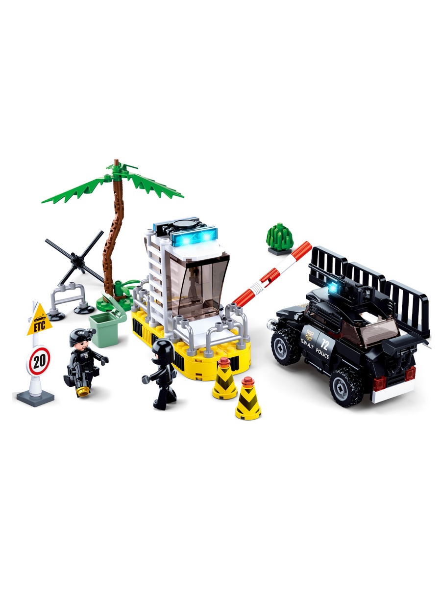 Конструктор SLUBAN 373 дет. - фото 5