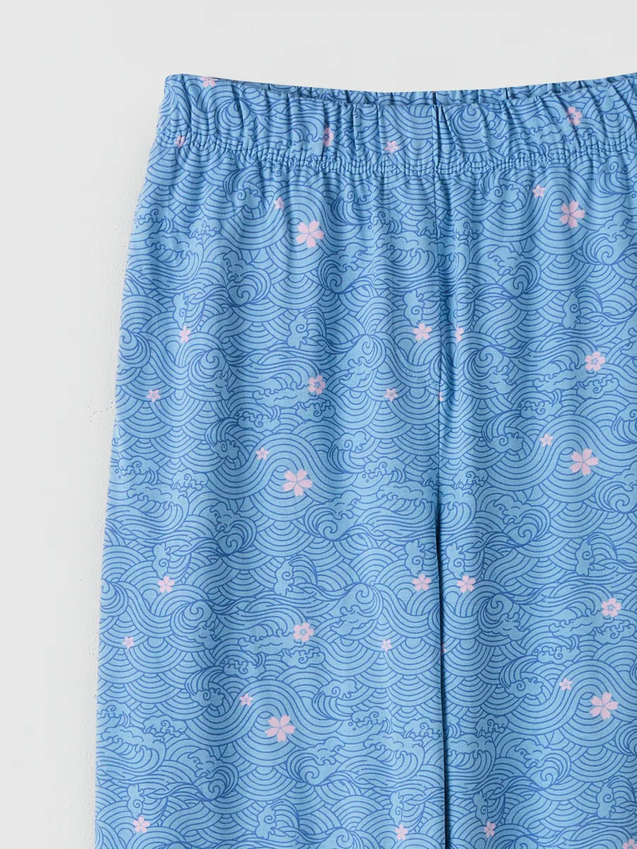 Брюки Mark Formelle (Марк Формэль) 532524-1/волны на голубом - фото 7