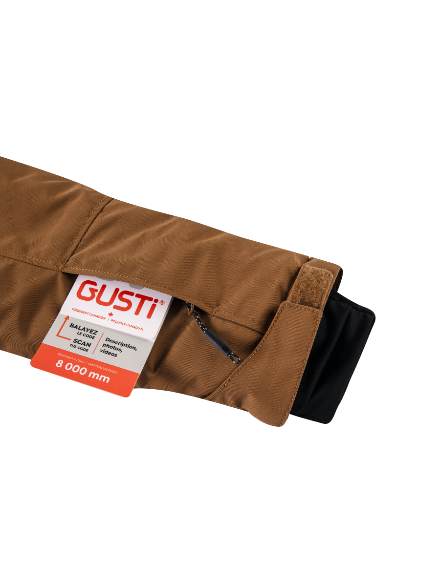 Парка GUSTI GW5BJ538-BROWN - фото 4