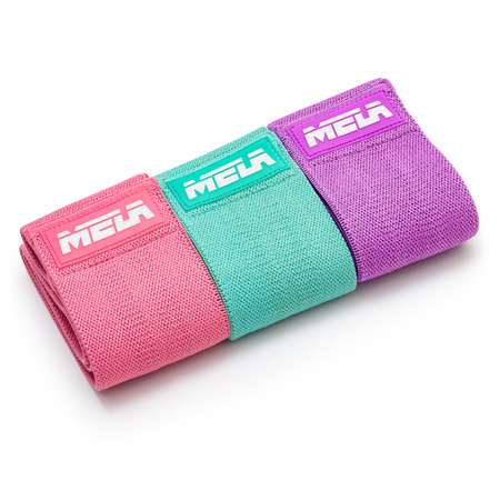 Резинки MELA розовые 3шт