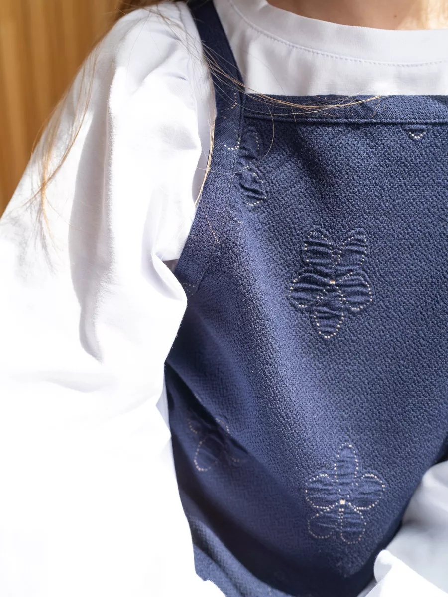 Платье TForma STD01_син_цветы - фото 2