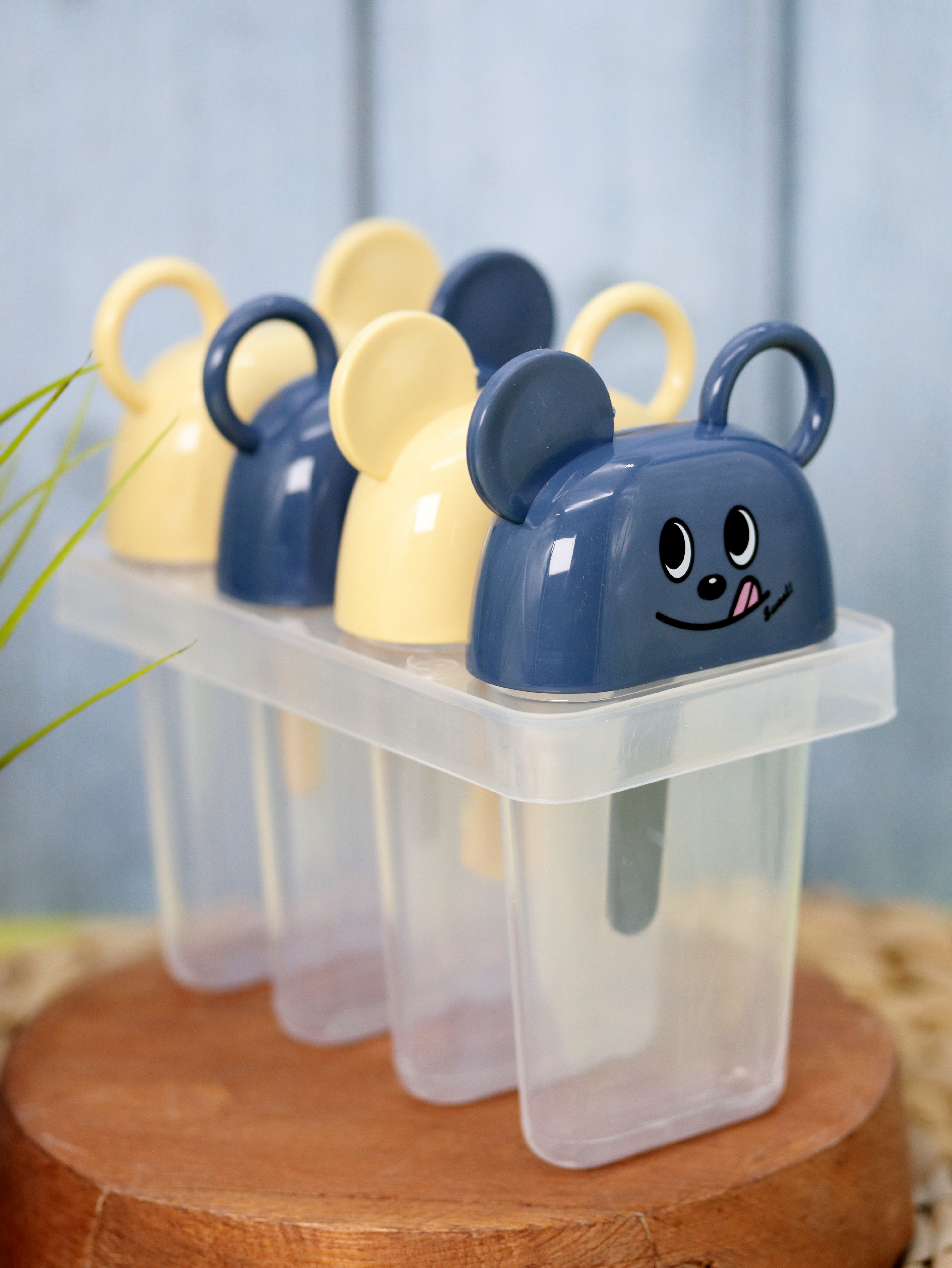 Формочки для мороженого iLikeGift Mouse yellow-blue - фото 7