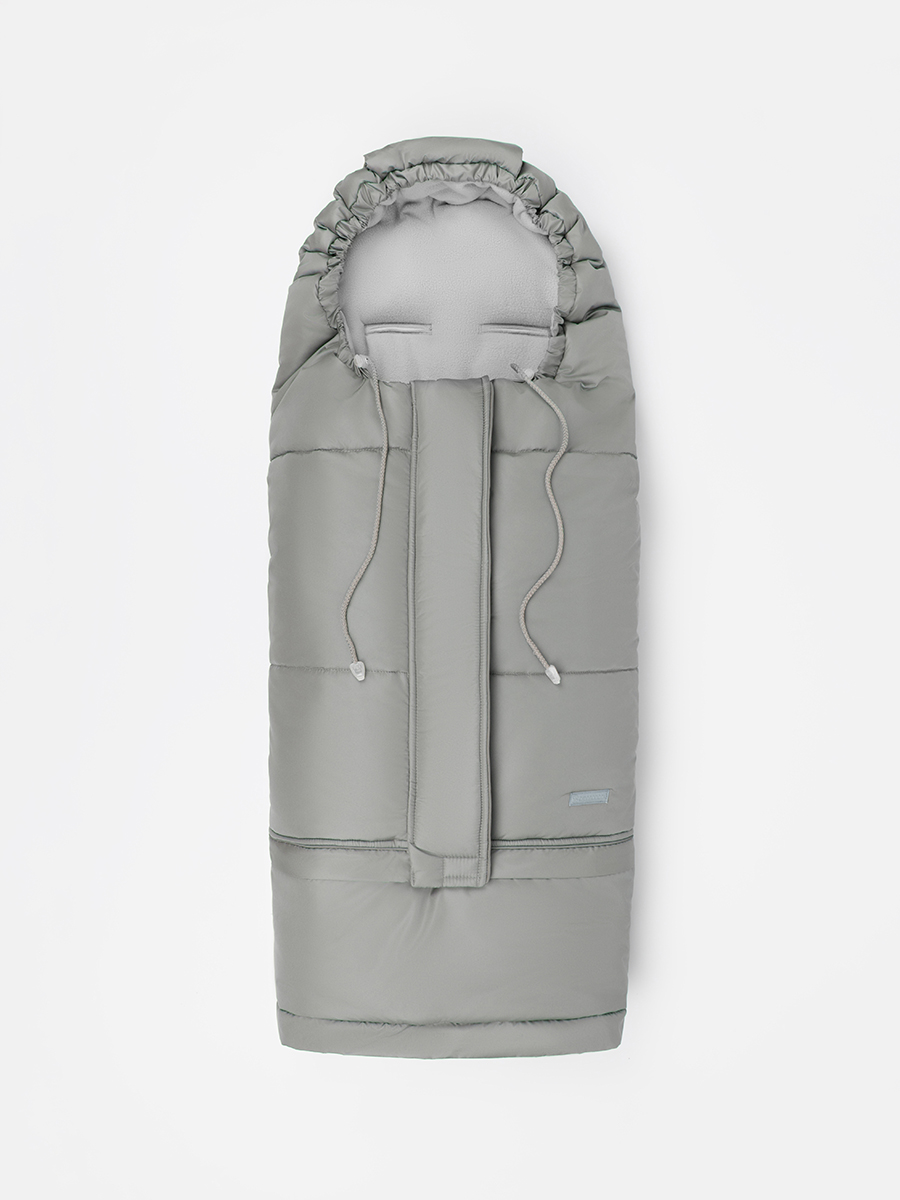 Конверт в коляску Amarobaby Frost Трансформер серебряный - фото 18