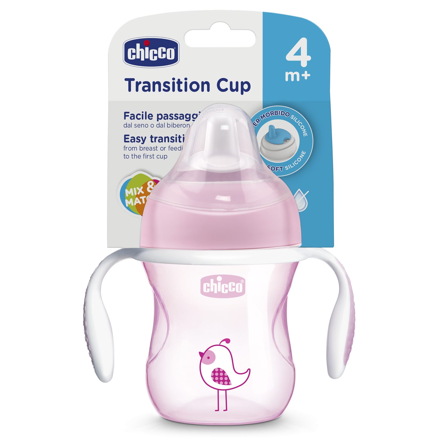 Поильник Chicco Transition Cup - фото 11