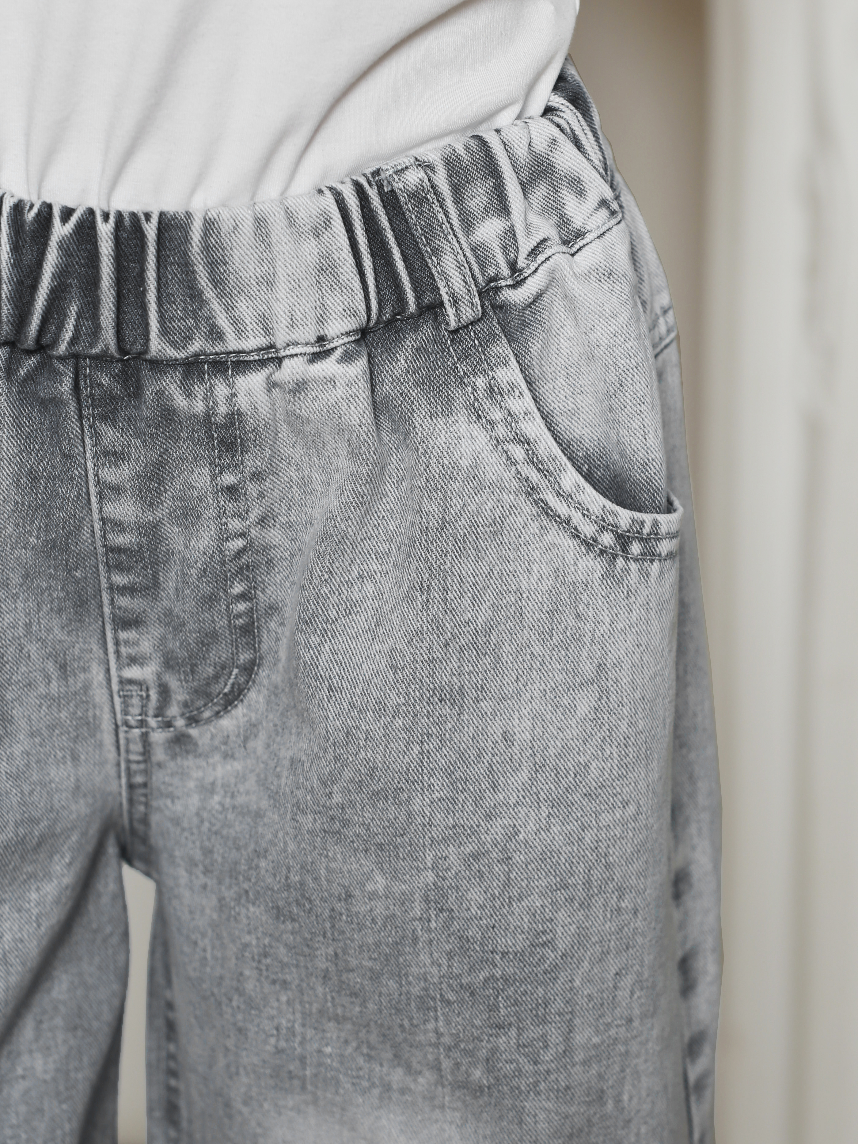 Джинсы-палаццо СИНИЙ МИР R256B-IL - фото 7