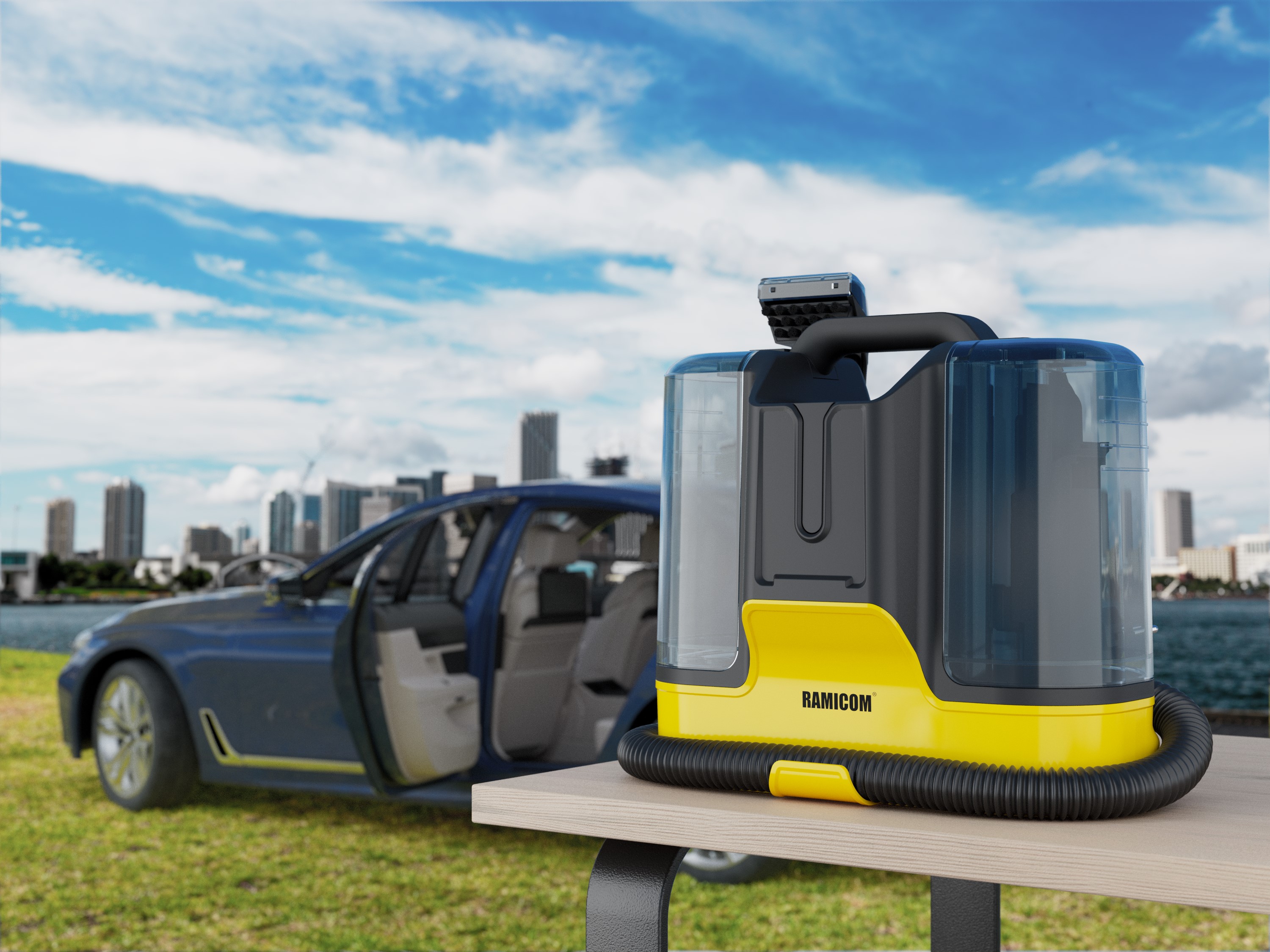 Моющий пылесос Ramicom для химчистки дома, авто и мебели RWC3000 - фото 11