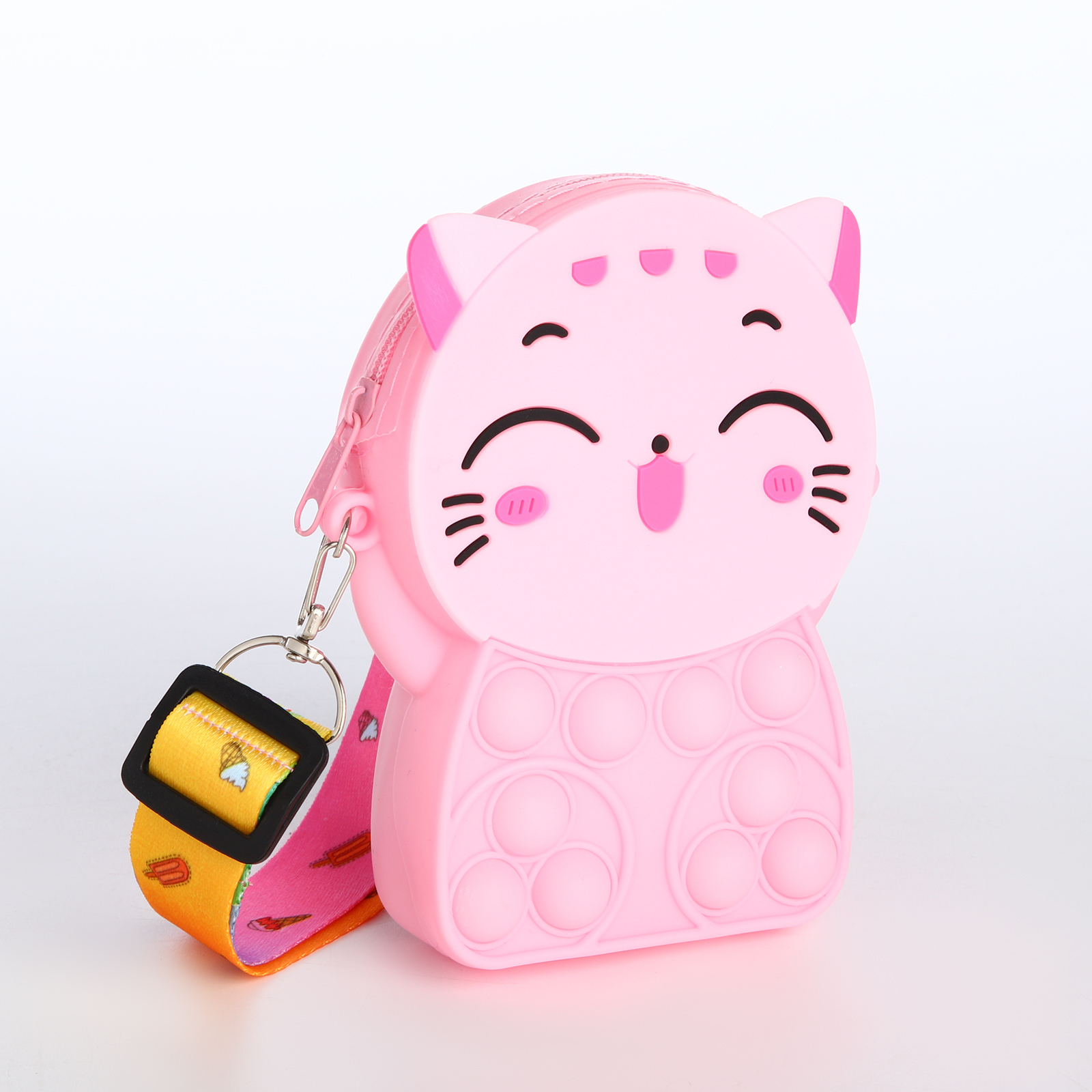 Сумка Выбражулька на молнии pop it кросс-боди - фото 1