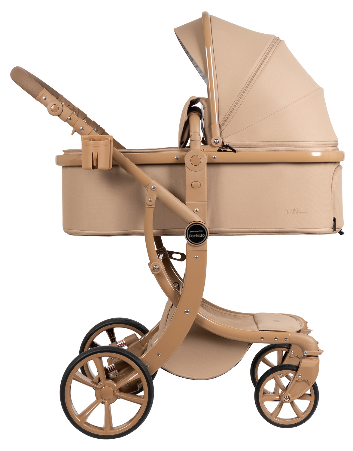 Коляска трансформер Aimile Авантюрист / Adventurer бежевый - фото 4