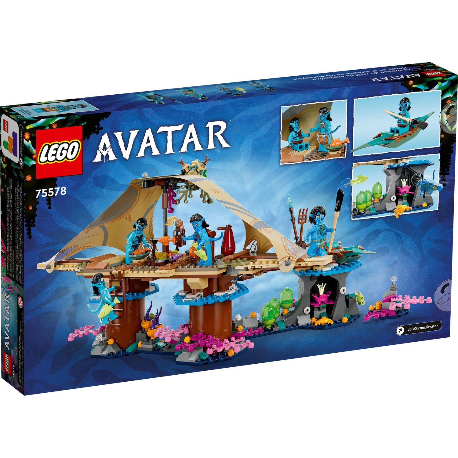 Конструктор LEGO Avatar Дом Меткайина на рифе 528 дет. - фото 9