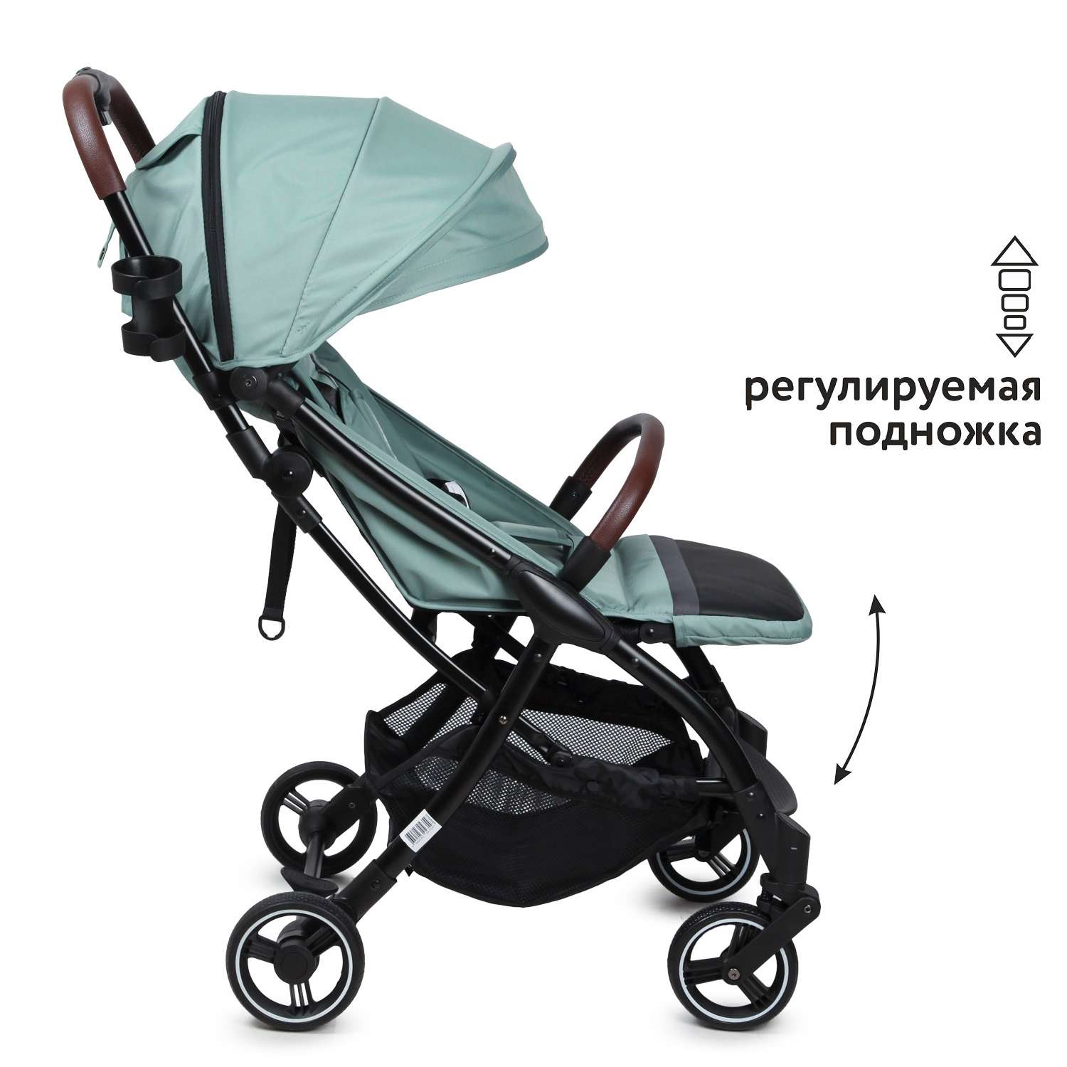 Коляска прогулочная Olsson Smart Mint - фото 4