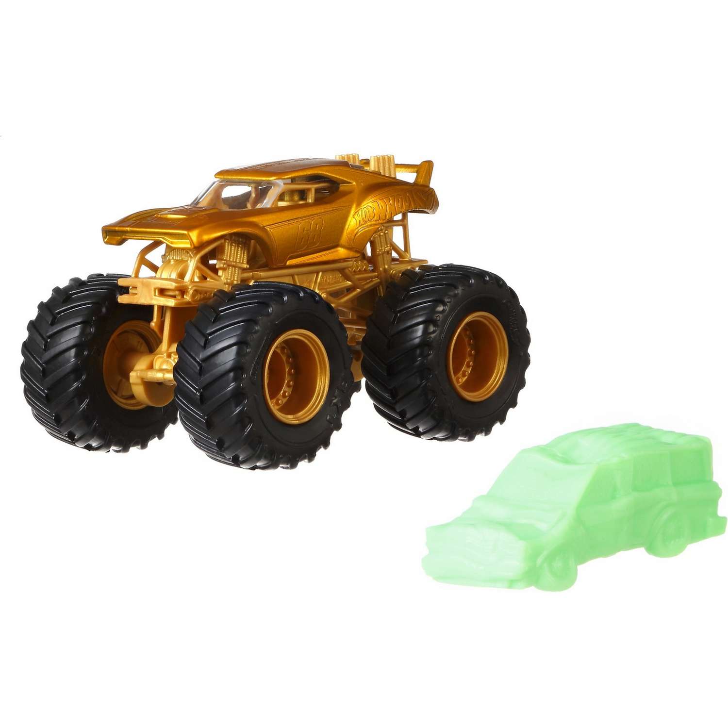 Автомобиль Hot Wheels 1:64 золотой 21572 - фото 1