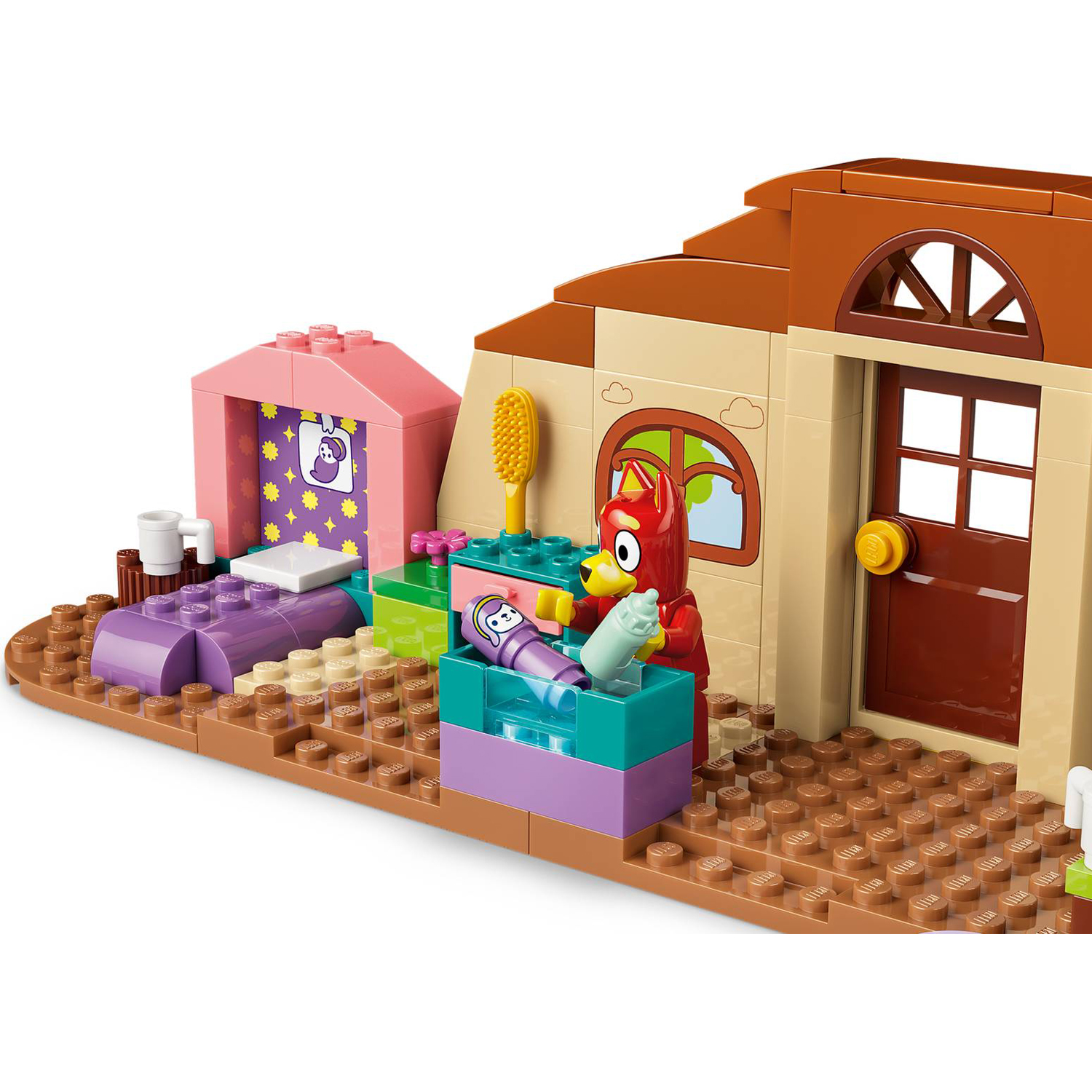Конструктор LEGO Bluey Школа с Расти и Блуи 106 дет. - фото 8