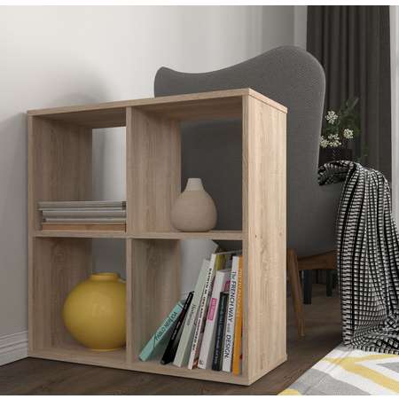 Стеллаж для игрушек и книг Polini Home Smart 4 секции дуб