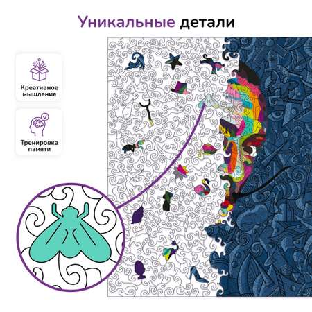 Пазл Active Puzzles Поп Арт Дали 80х80 см деревянный