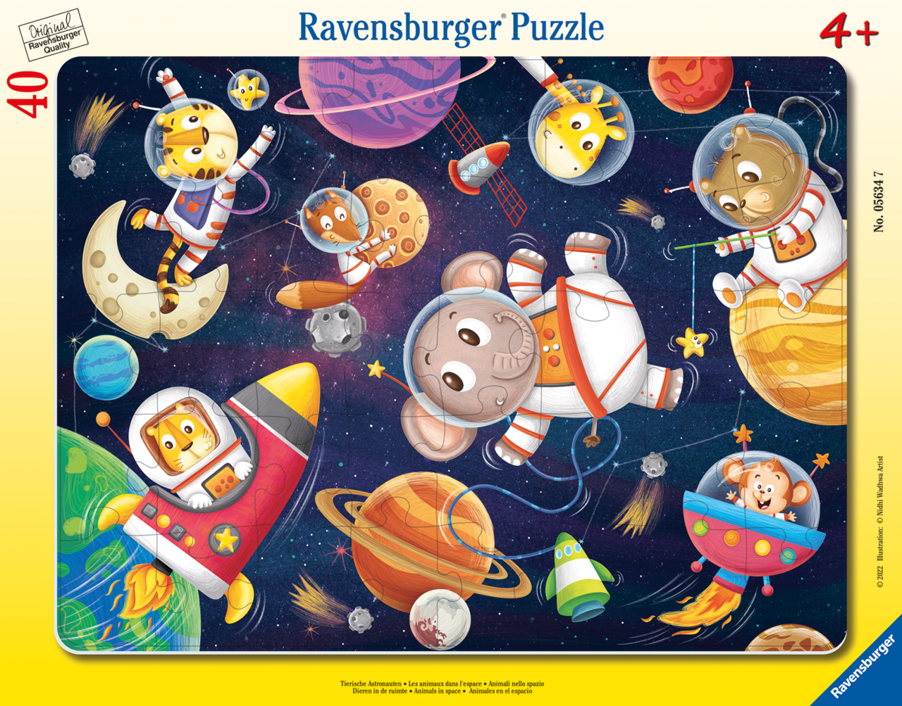 Пазл Ravensburger классический - фото 1