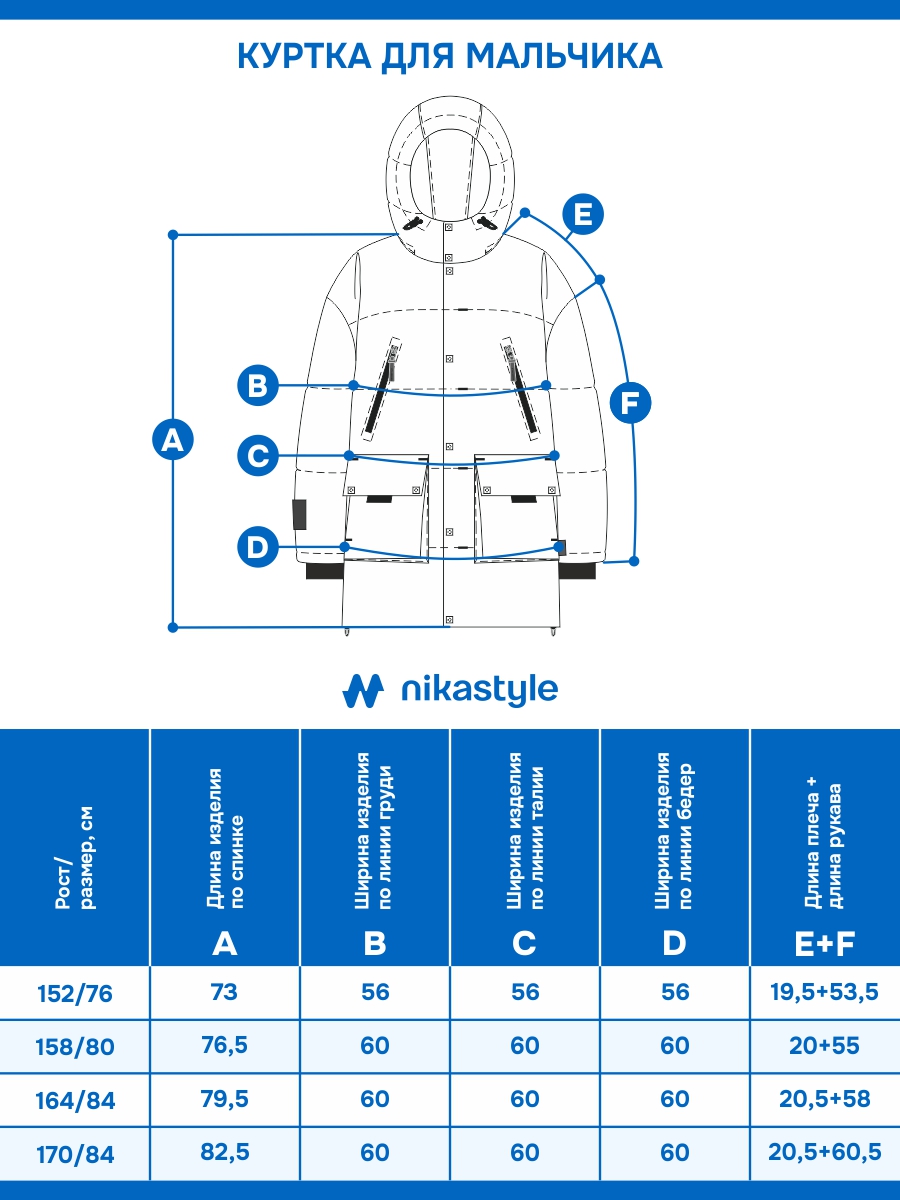 Куртка NIKASTYLE 4з8125 деним - фото 17