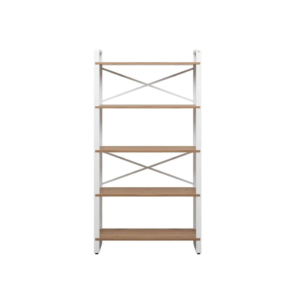 Стеллаж Leset Стилвуд 135 Белый/Дуб крафт золотой - фото 6
