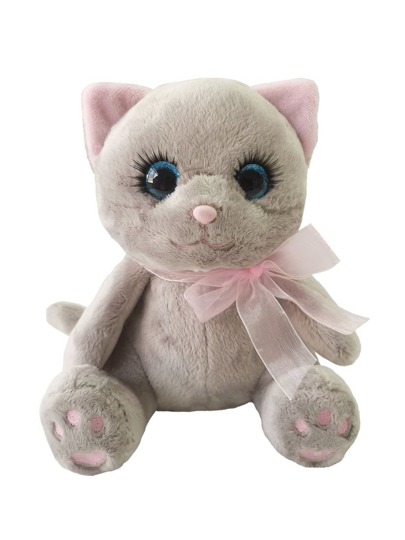 Мягкая игрушка Angel Collection котик Глазастик 20 см - фото 9