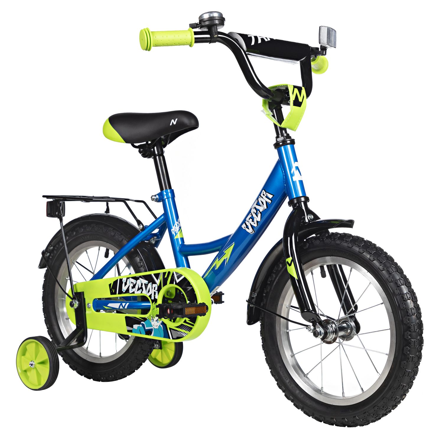 Двухколесный велосипед Novatrack 14 дюймов - фото 1