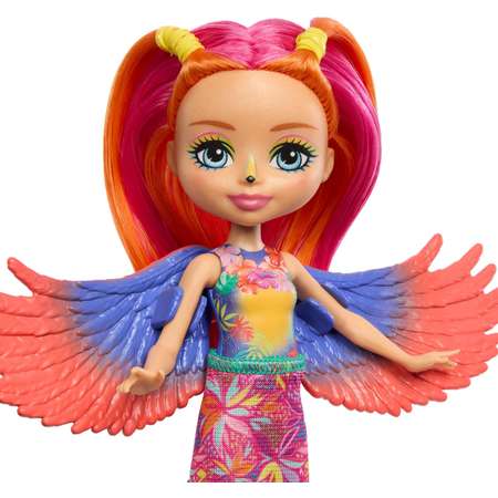 Кукла мини Enchantimals Тукан Триппи с питомцем