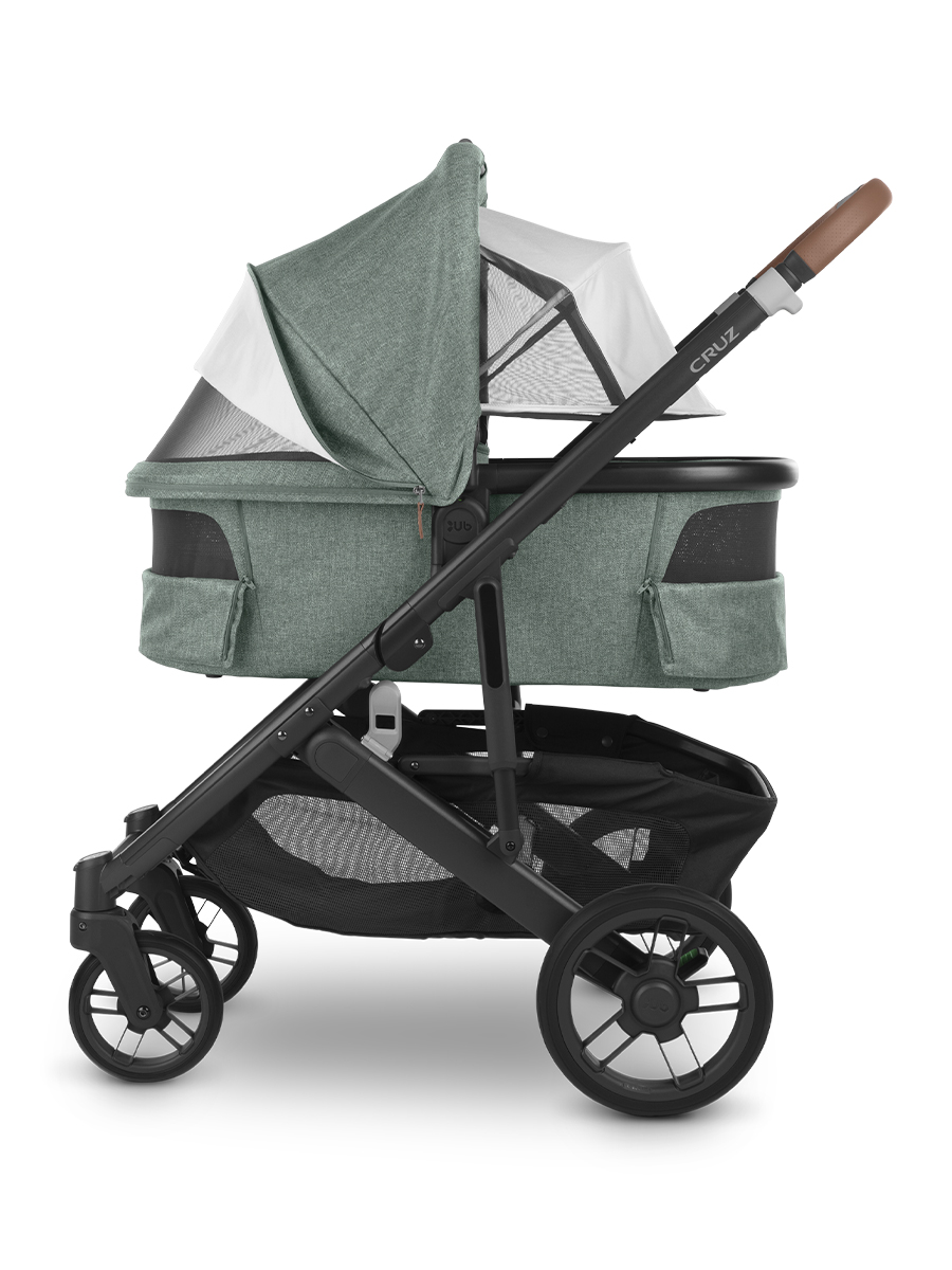 Люлька для коляски UPPAbaby V3 GWEN зеленый меланж - фото 7