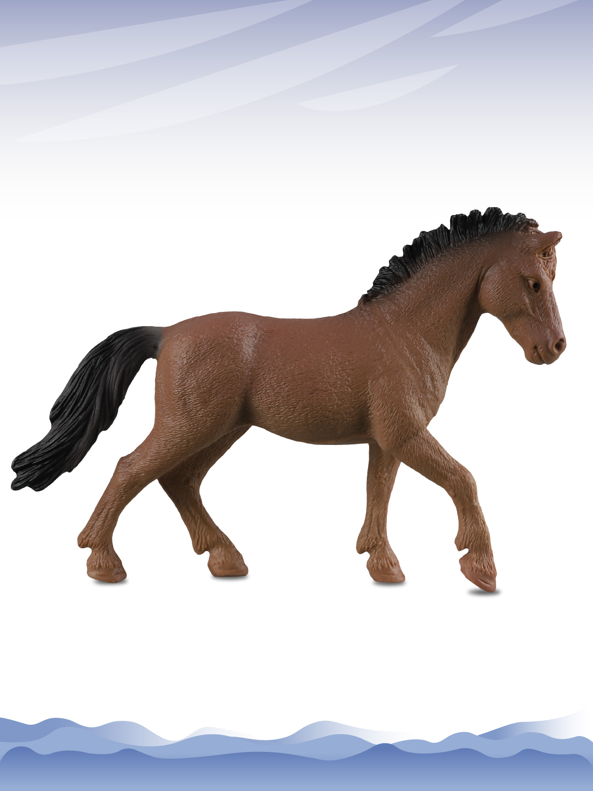 Игровой набор DARWIN Животные Лошади 6шт - фото 10