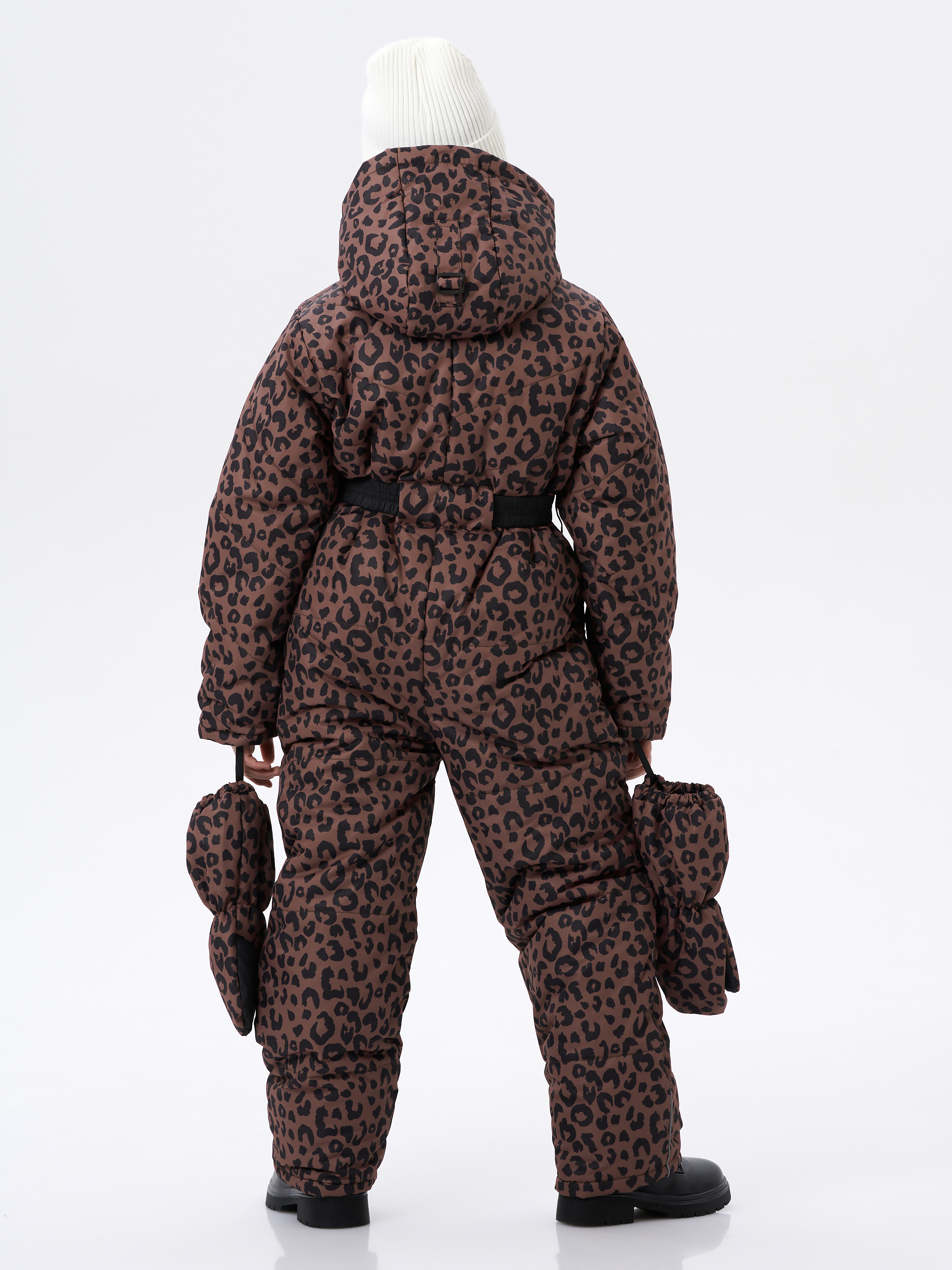 Комбинезон КрутышОк Т-068 коричневый, черный - фото 13