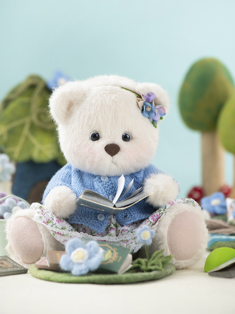 Мягкая игрушка TeddyTales Медведь Незабудка - фото 15