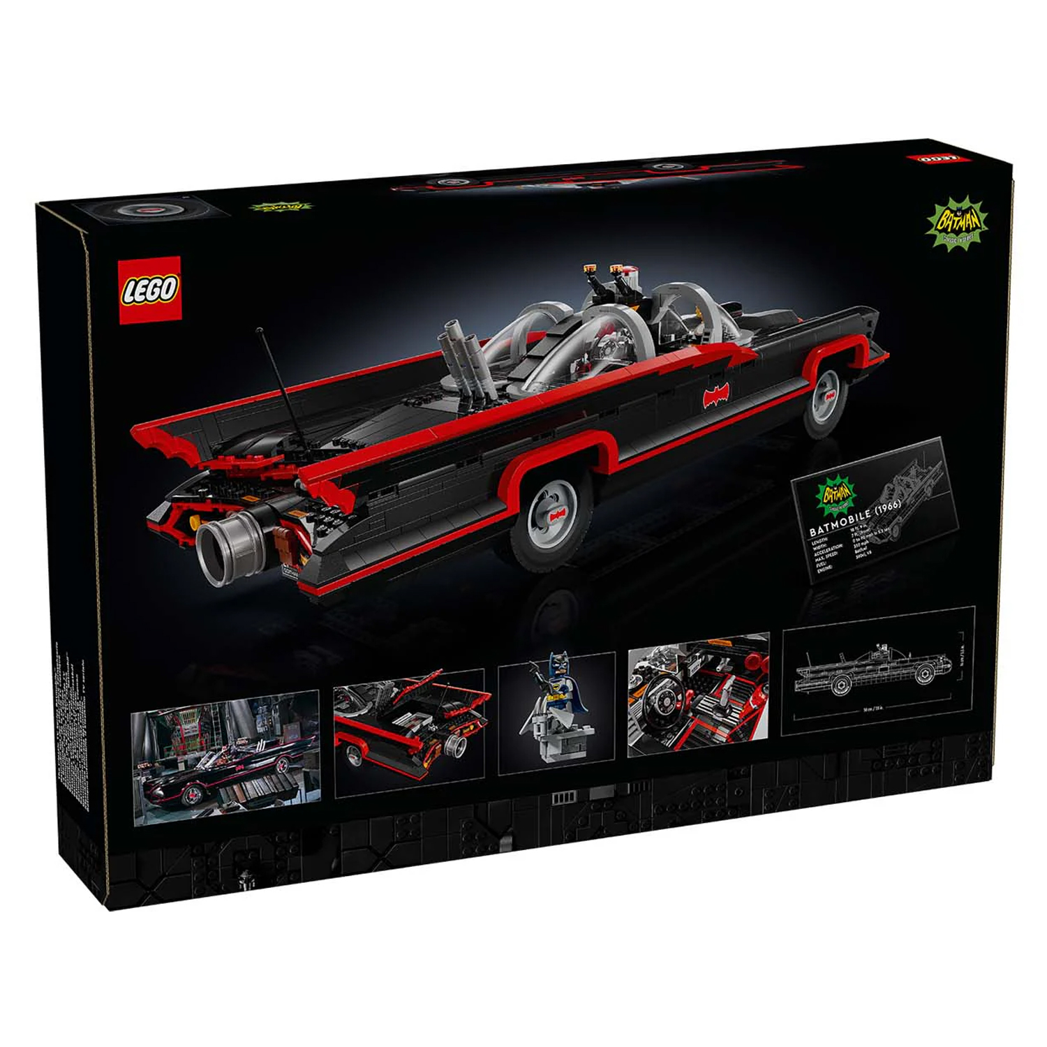 Конструктор LEGO DC Super Heroes Бэтмобиль 1822 дет. - фото 6