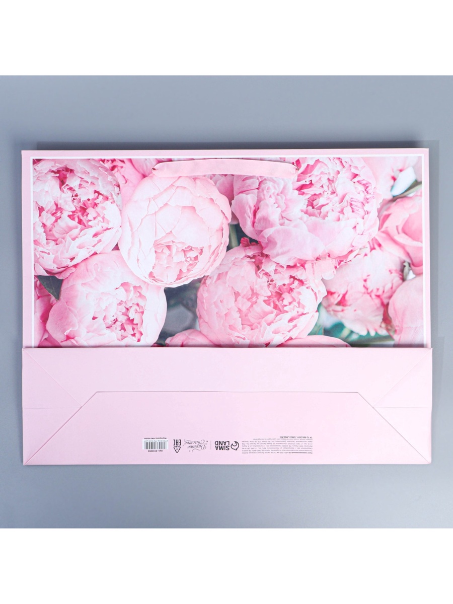 Пакет ламинированный Дарите Счастье For you L 40 × 31 × 115 см - фото 4