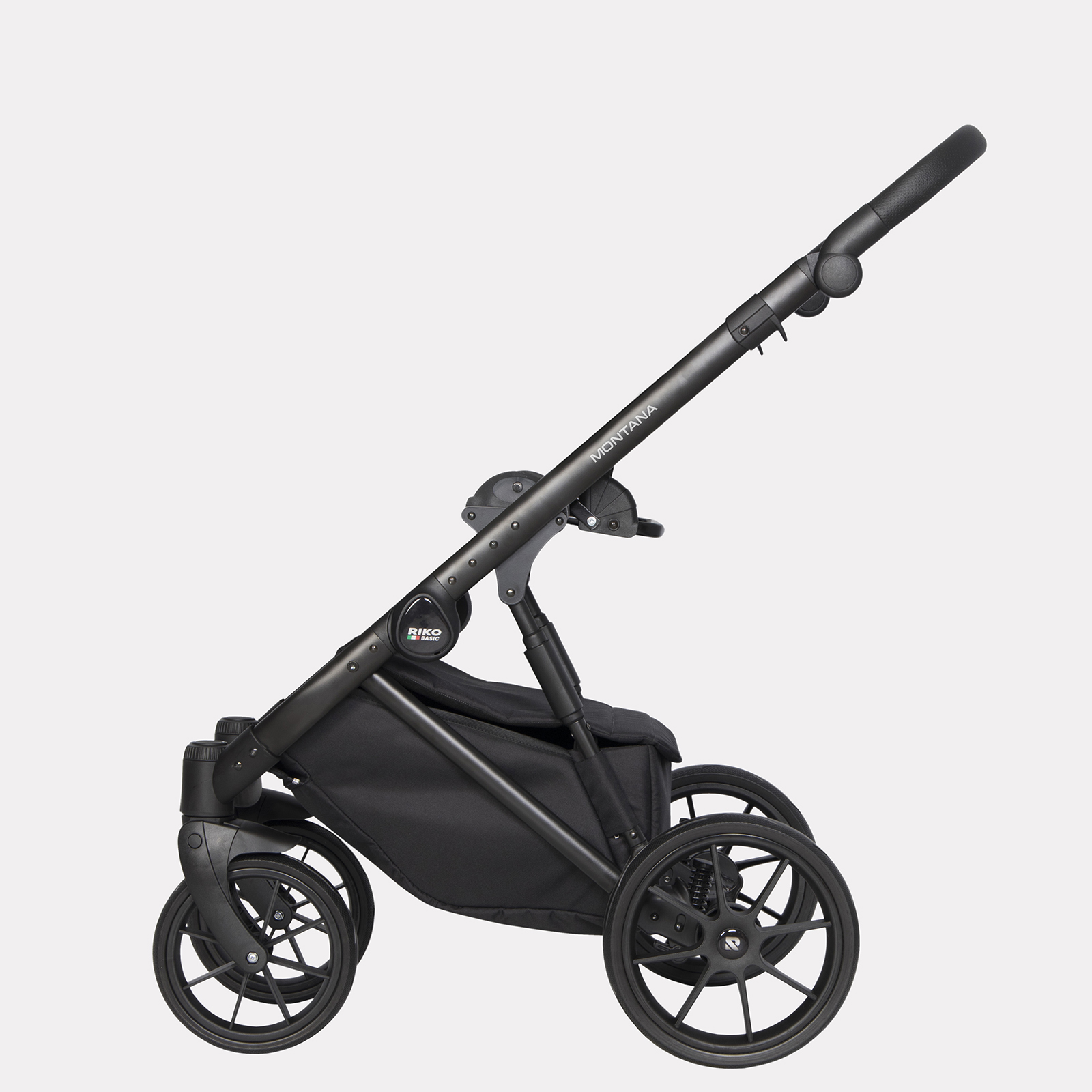 Коляска 2в1 Riko Basic Montana серый - фото 4