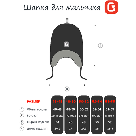 Шапка GUSTI