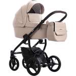 Коляска 2в1 Bebetto Luca Pro 30 кожа светло- бежевый