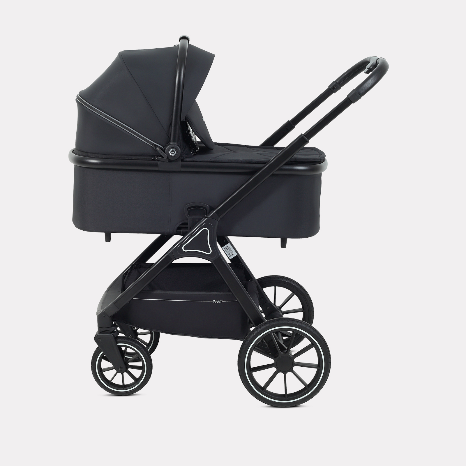Коляска 2в1 Rant Basic Terra 2в1 черный - фото 4