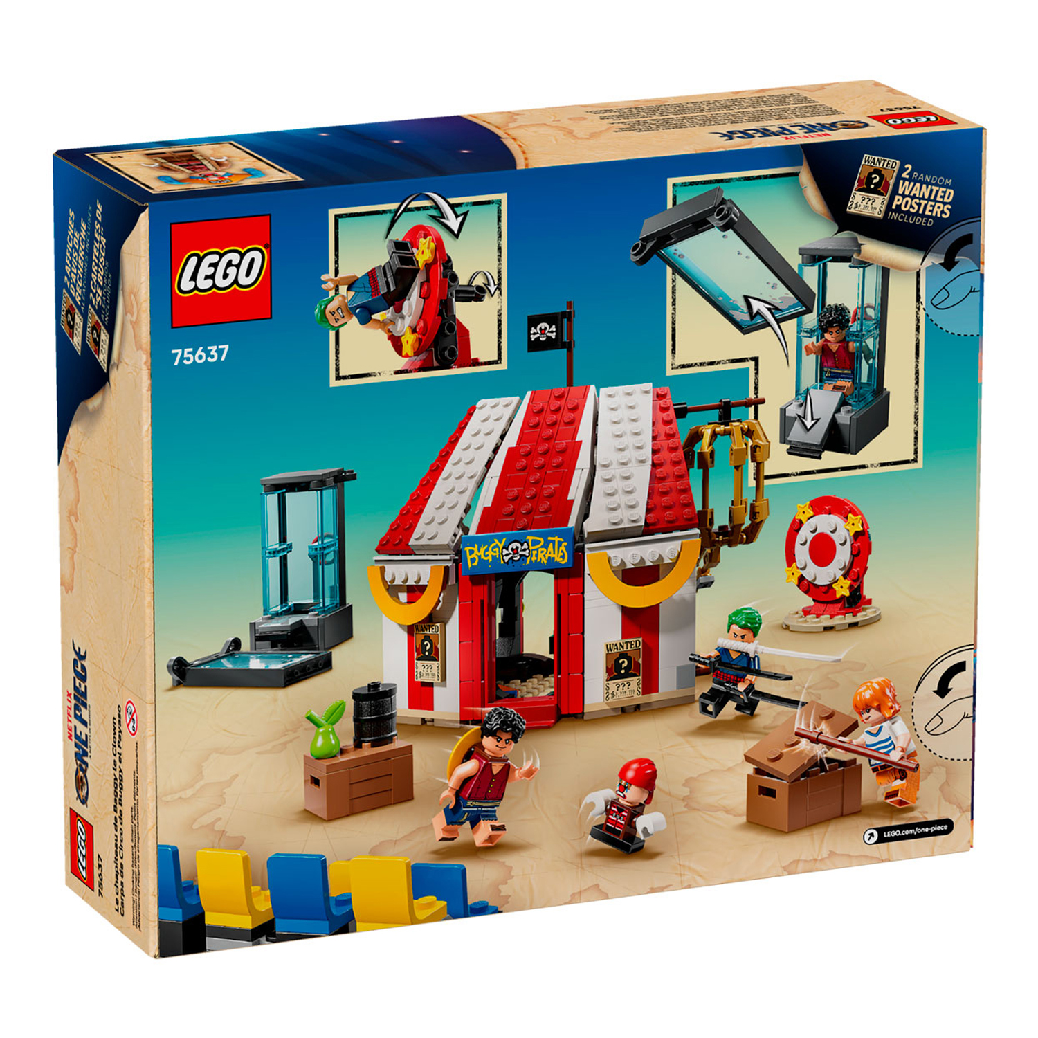 Конструктор LEGO One Piece Цирковой шатер клоуна Багги 573 дет. - фото 3