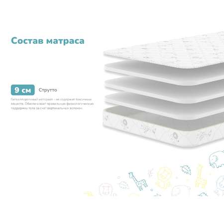 Матрас dimax Облачко 120х60