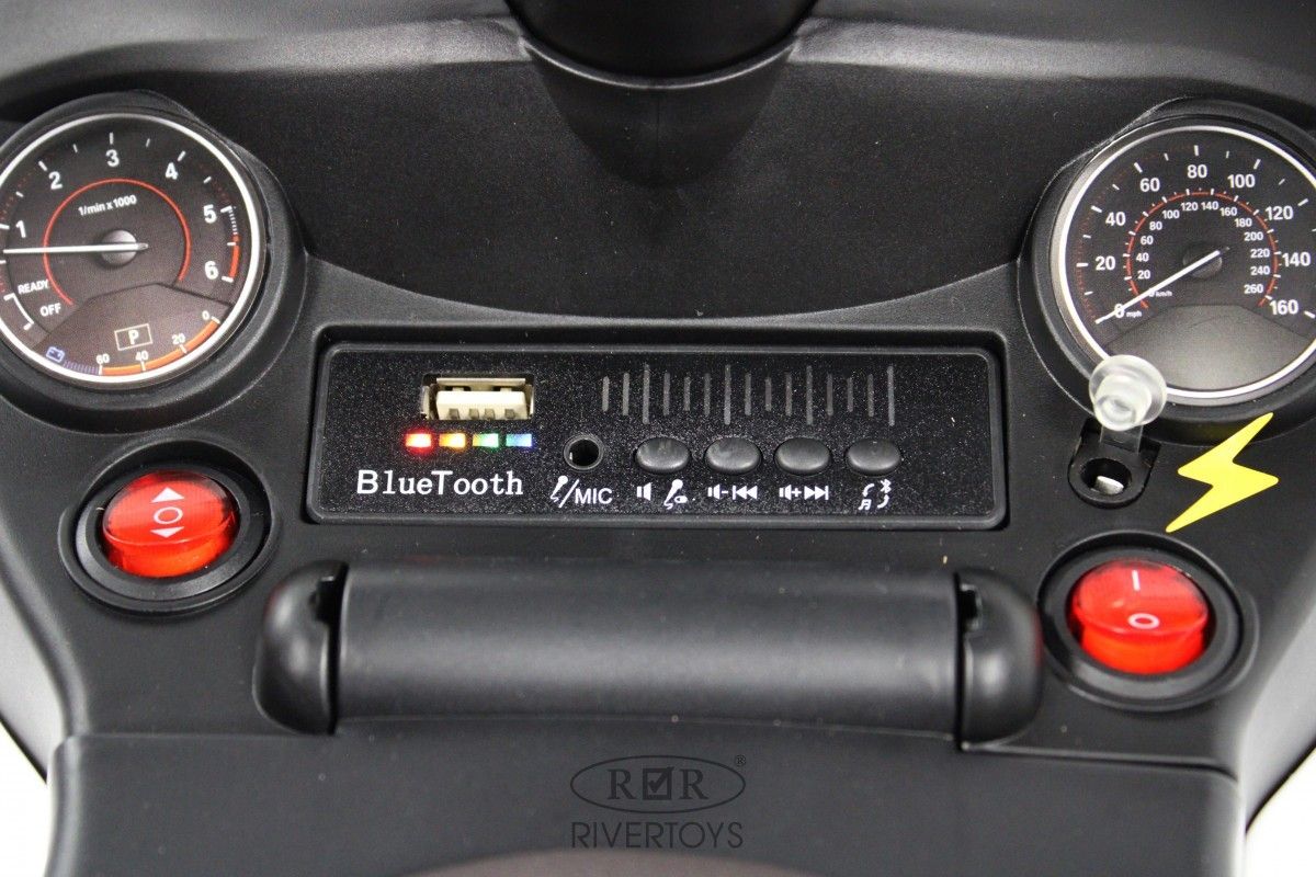 Электромобиль RIVERTOYS Toyota Z002ZZ-A-BLACK С пультом ДУ - фото 20