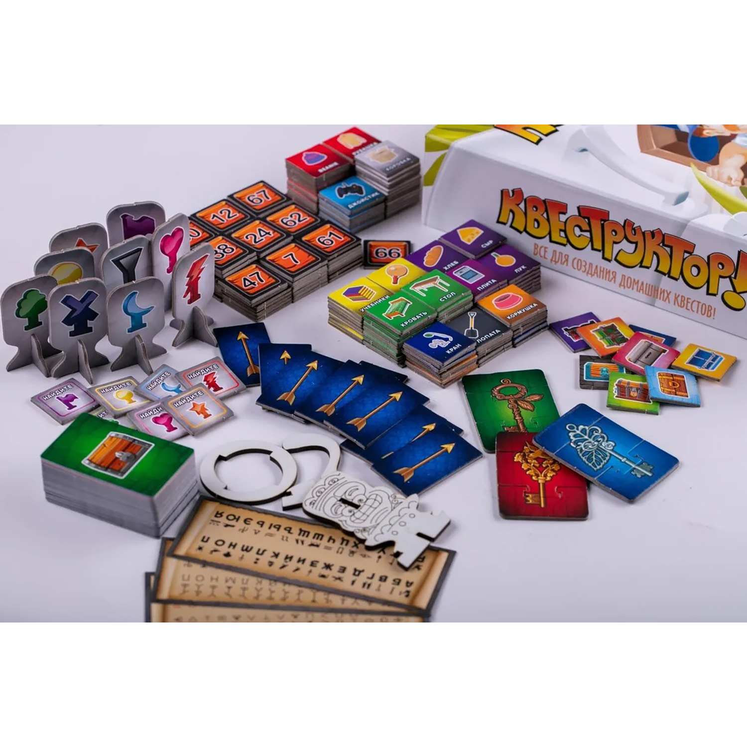 Настольная игра Правильные Игры Квеструктор - фото 4