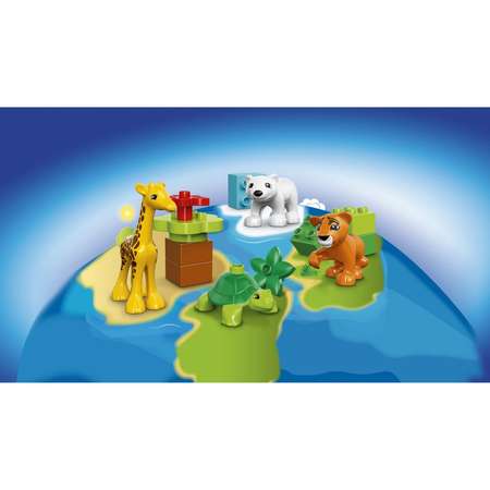 Конструктор LEGO DUPLO Вокруг света: малыши блочный